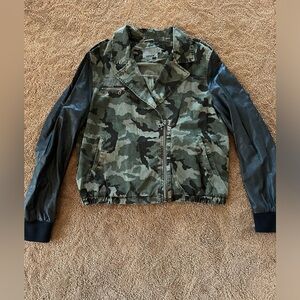 Levi’s Camo Bomber Style Jacket